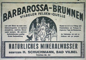 Barbarossa Brunnen Etikett
