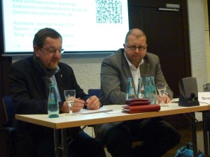Michael Siebel (links) und Joachim Brain