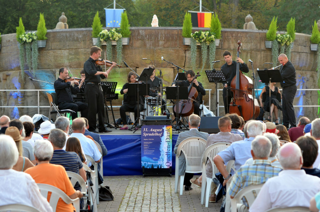 Heilbad-Jubiläum 2019 mit dem Kur-Salonorchester Bad Nauheim. (Bild: Petra Ihm-Fahle)