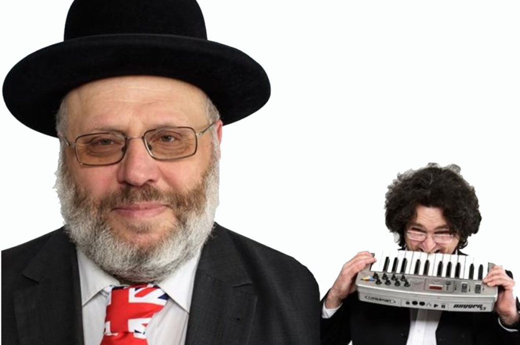 Während der Interkulturellen Wochen steht auch Comedy auf dem Programm. Mit dabei sind Rabbi Rothschild und Max Doehlemann (Bild: pv).